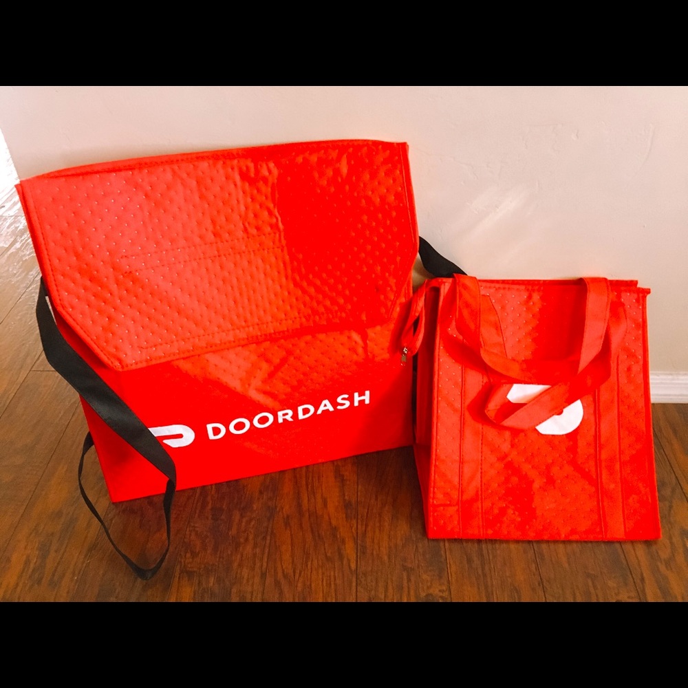 Doordash Cooling Bag + Pizzabag